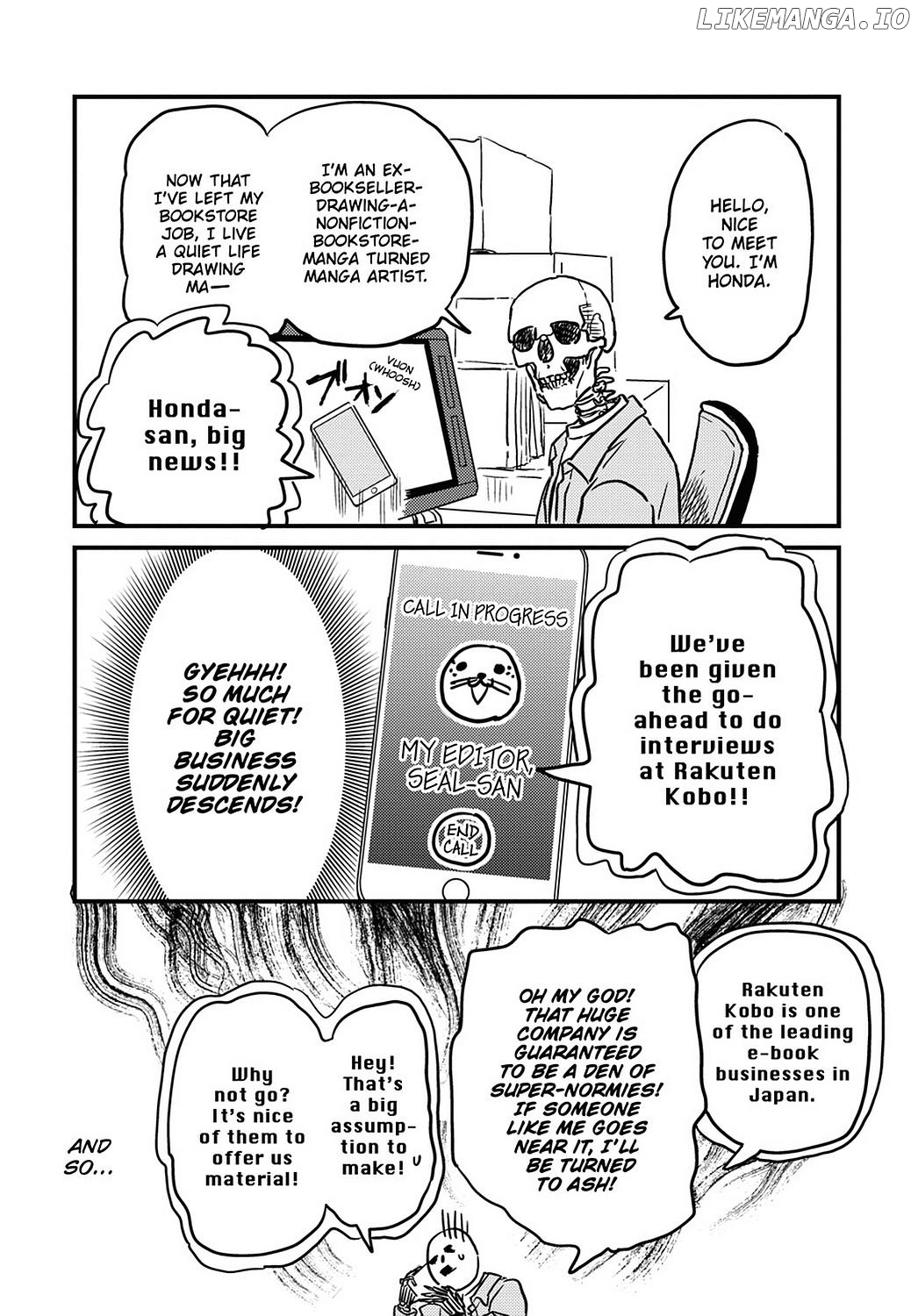 Skull-Face Bookseller Honda-San chapter 22 - page 13