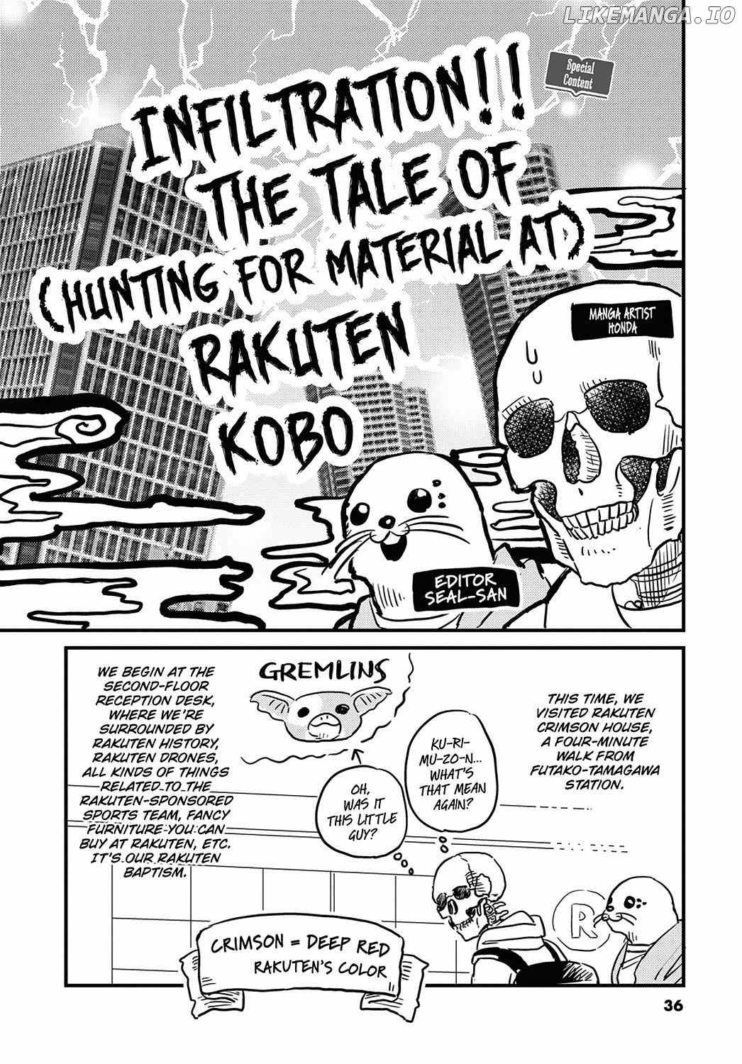 Skull-Face Bookseller Honda-San chapter 22 - page 14