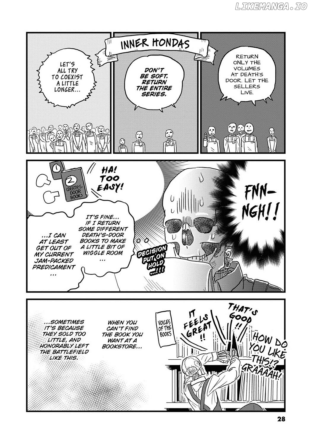 Skull-Face Bookseller Honda-San chapter 16 - page 10