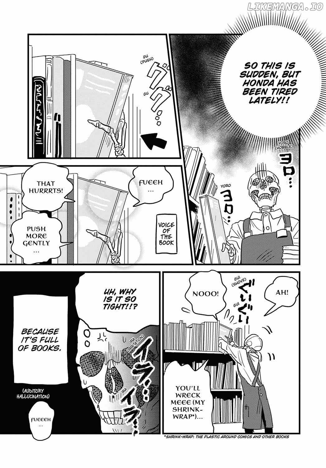 Skull-Face Bookseller Honda-San chapter 16 - page 3