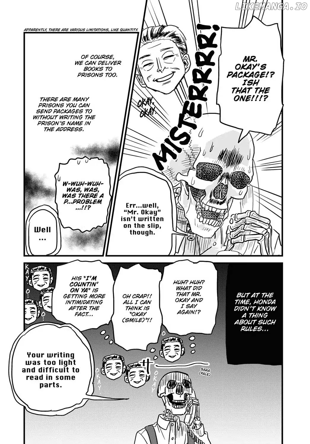 Skull-Face Bookseller Honda-San chapter 13 - page 13