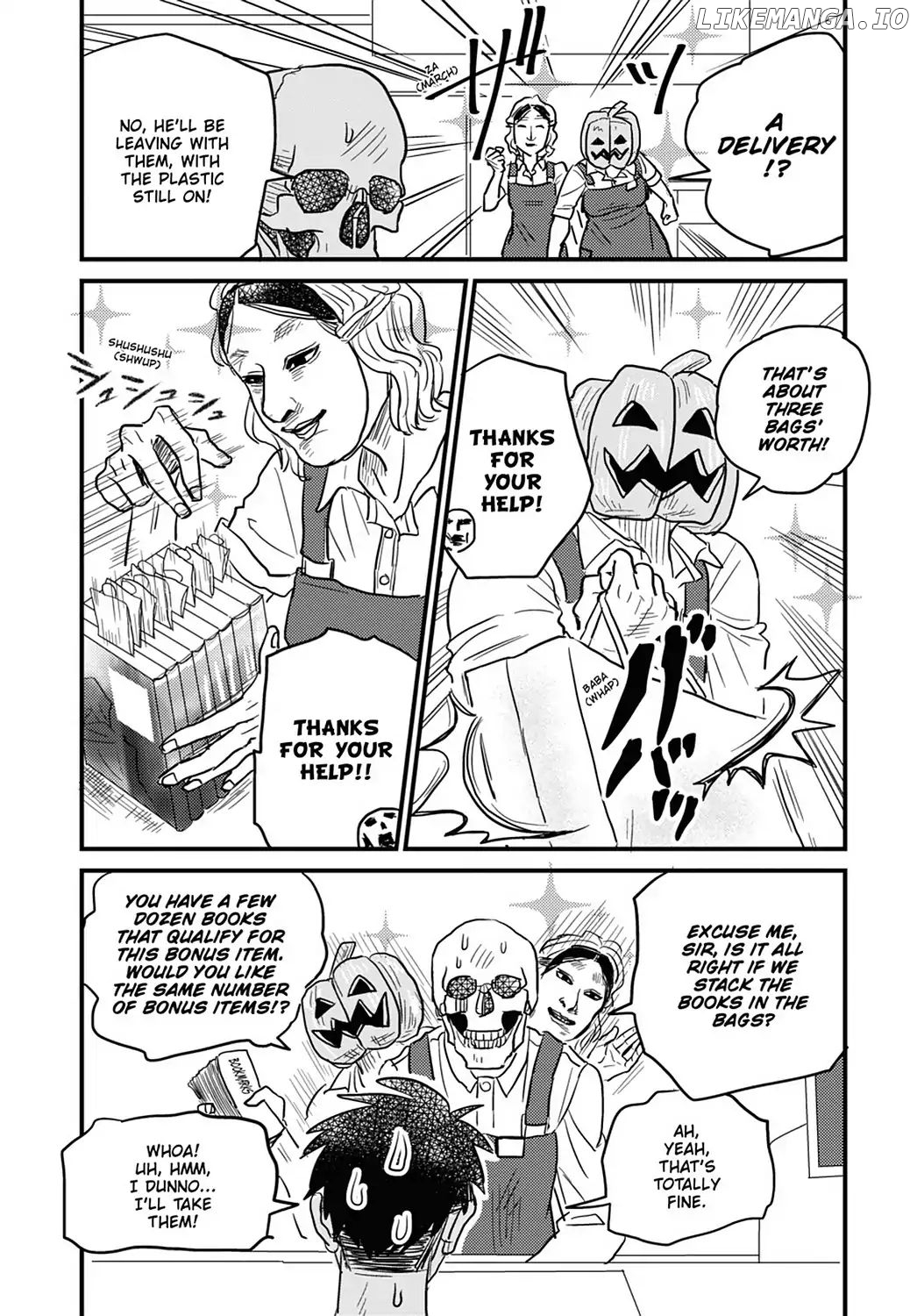 Skull-Face Bookseller Honda-San chapter 13 - page 4