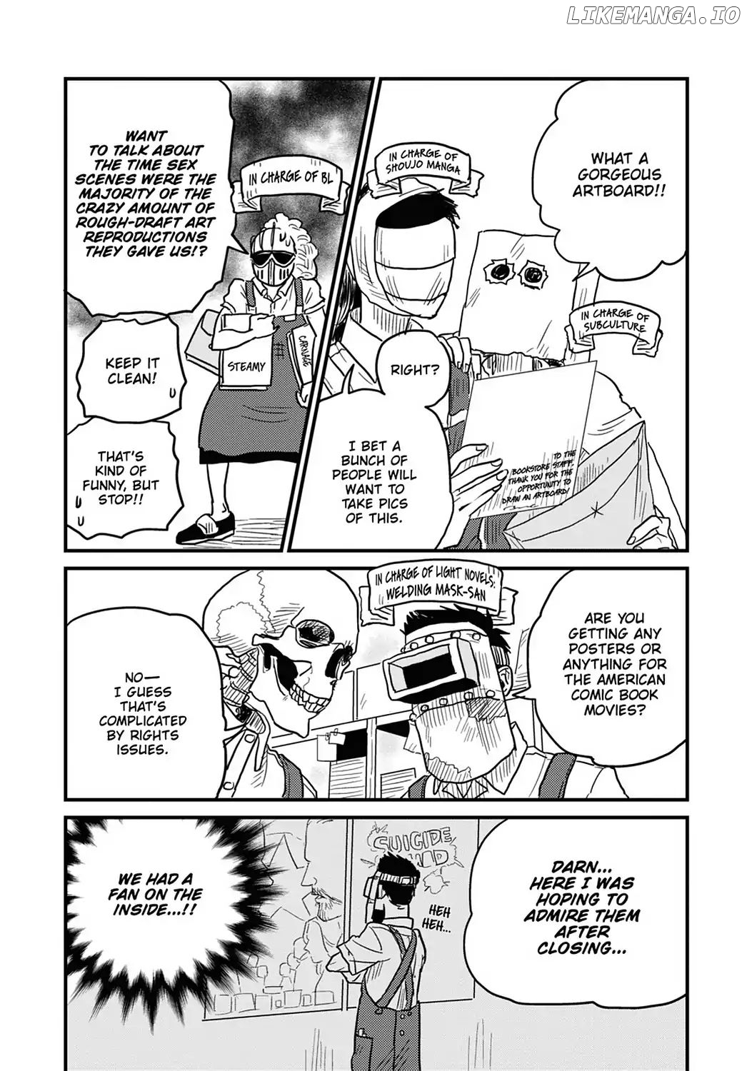 Skull-Face Bookseller Honda-San chapter 12 - page 14