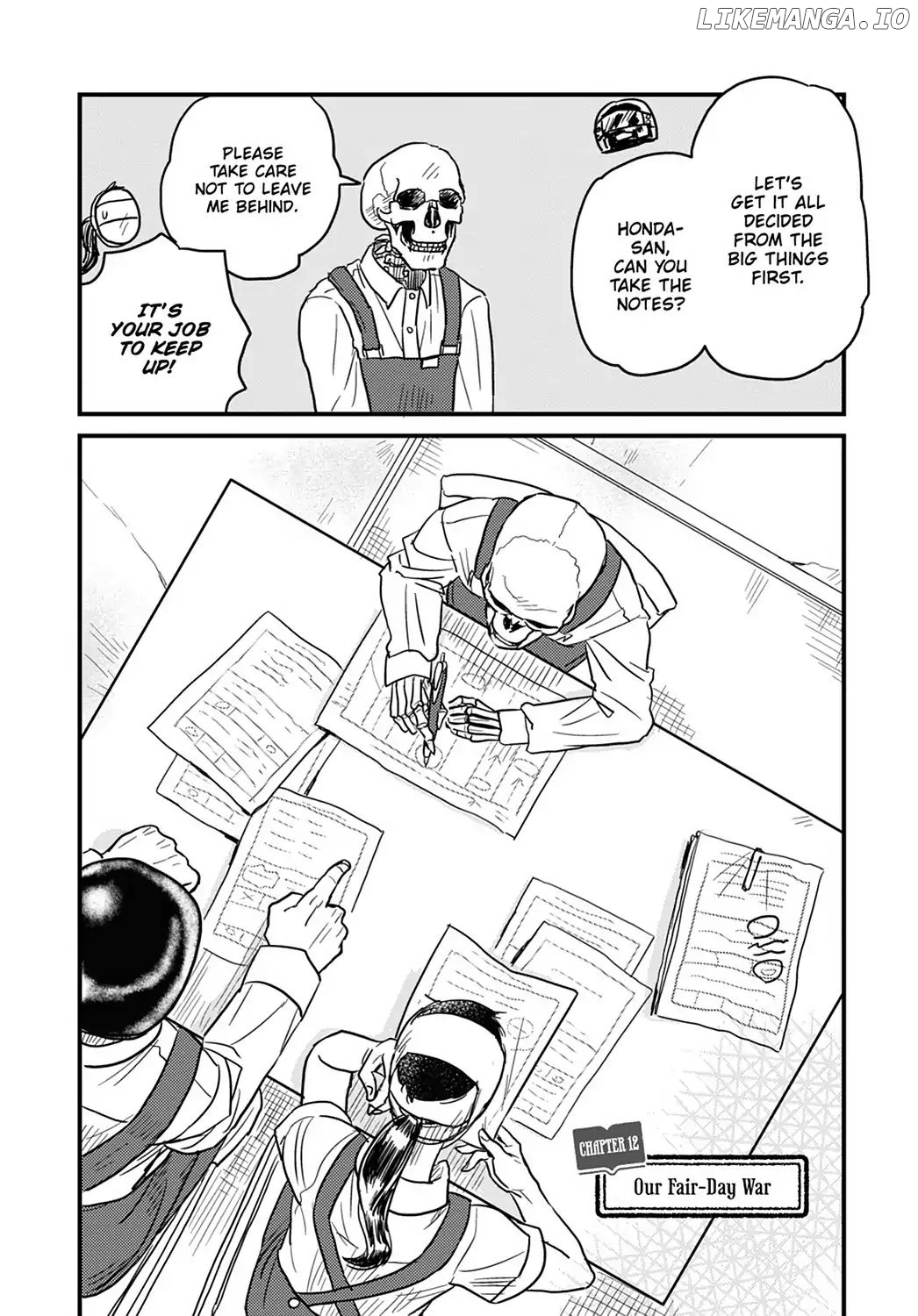 Skull-Face Bookseller Honda-San chapter 12 - page 2