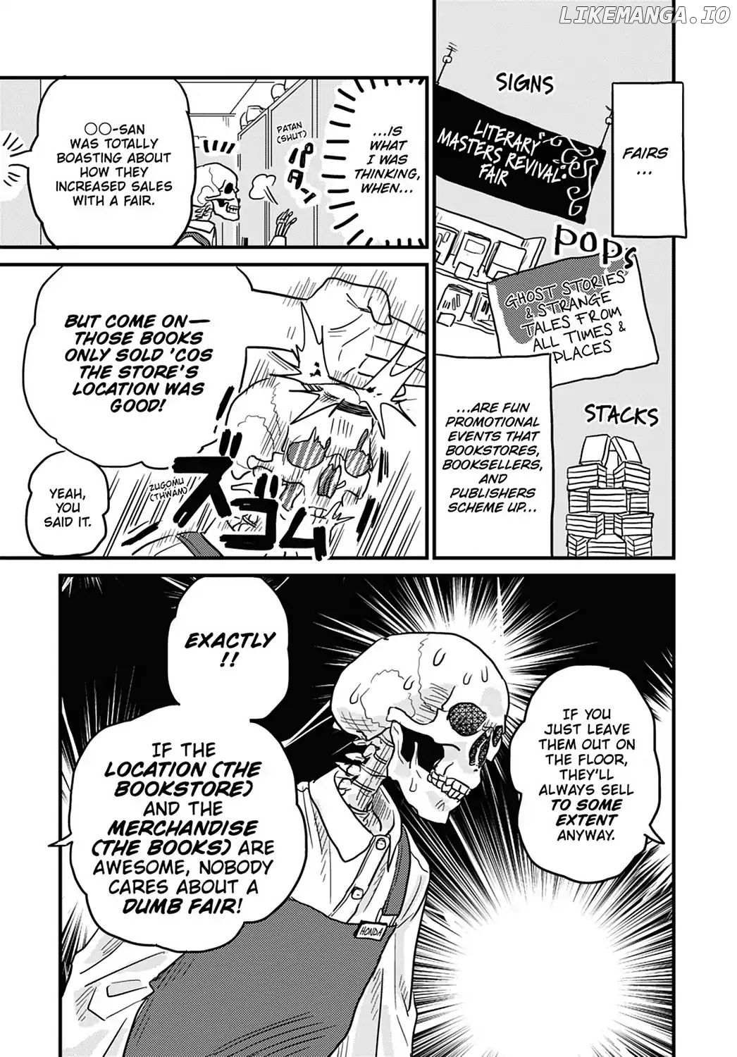 Skull-Face Bookseller Honda-San chapter 12 - page 3