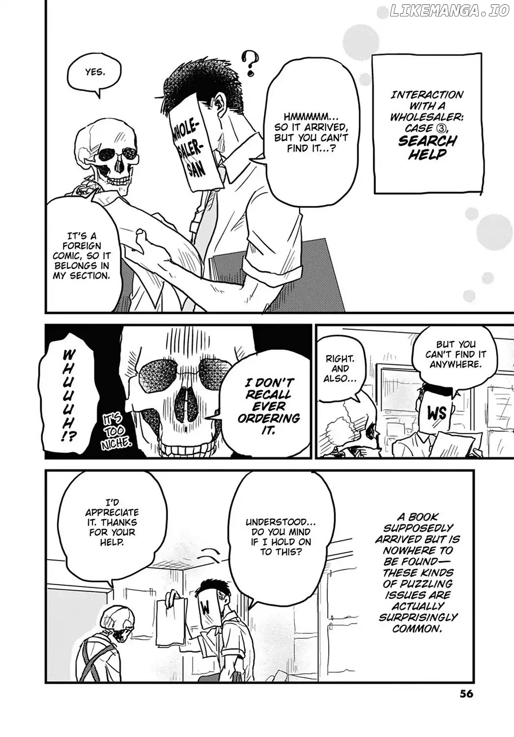 Skull-Face Bookseller Honda-San chapter 11 - page 12