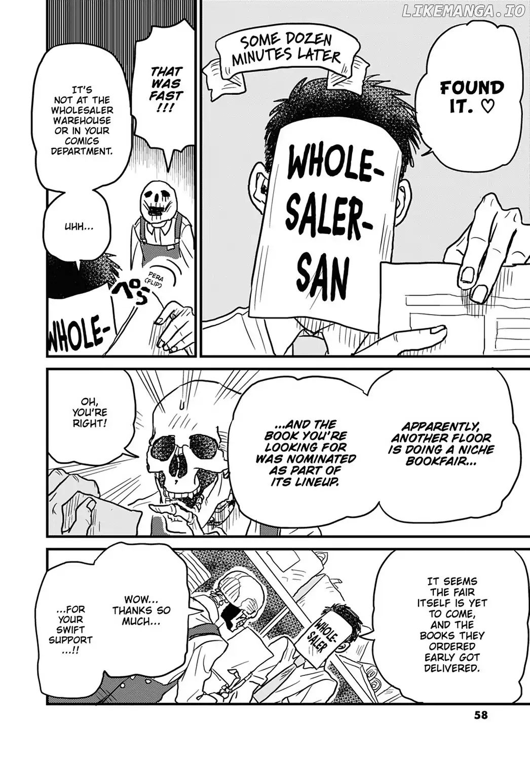 Skull-Face Bookseller Honda-San chapter 11 - page 14