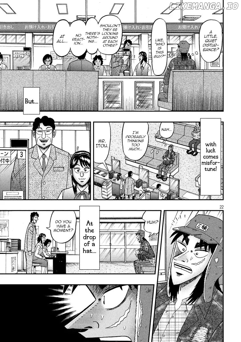 Kaiji series - 6th Part: Tobaku Datenroku Kaiji: 24oku Dasshutsu Hen chapter 67 - page 22