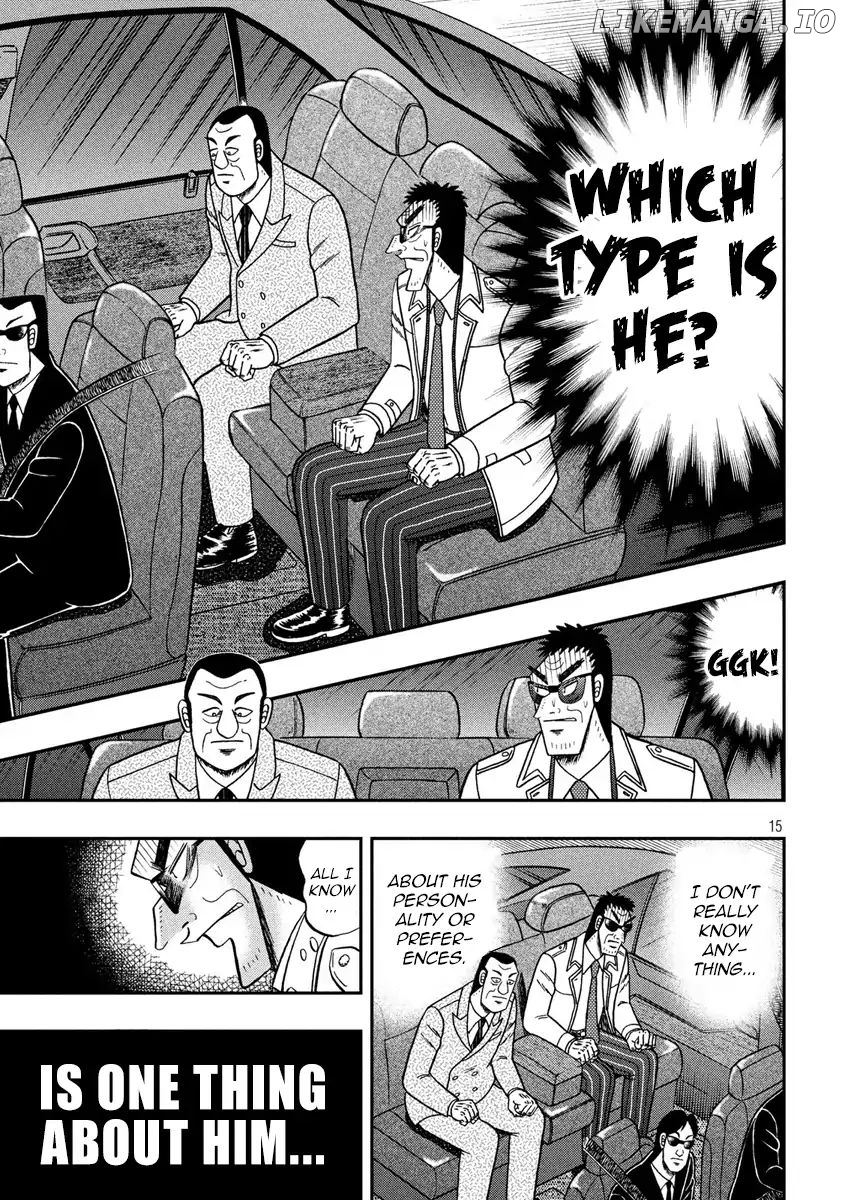 Kaiji series - 6th Part: Tobaku Datenroku Kaiji: 24oku Dasshutsu Hen chapter 77 - page 15