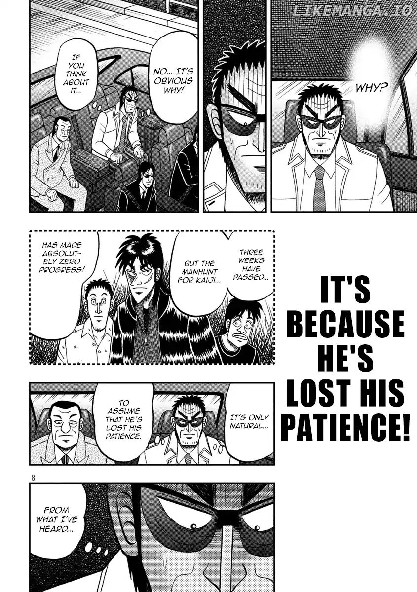 Kaiji series - 6th Part: Tobaku Datenroku Kaiji: 24oku Dasshutsu Hen chapter 77 - page 8