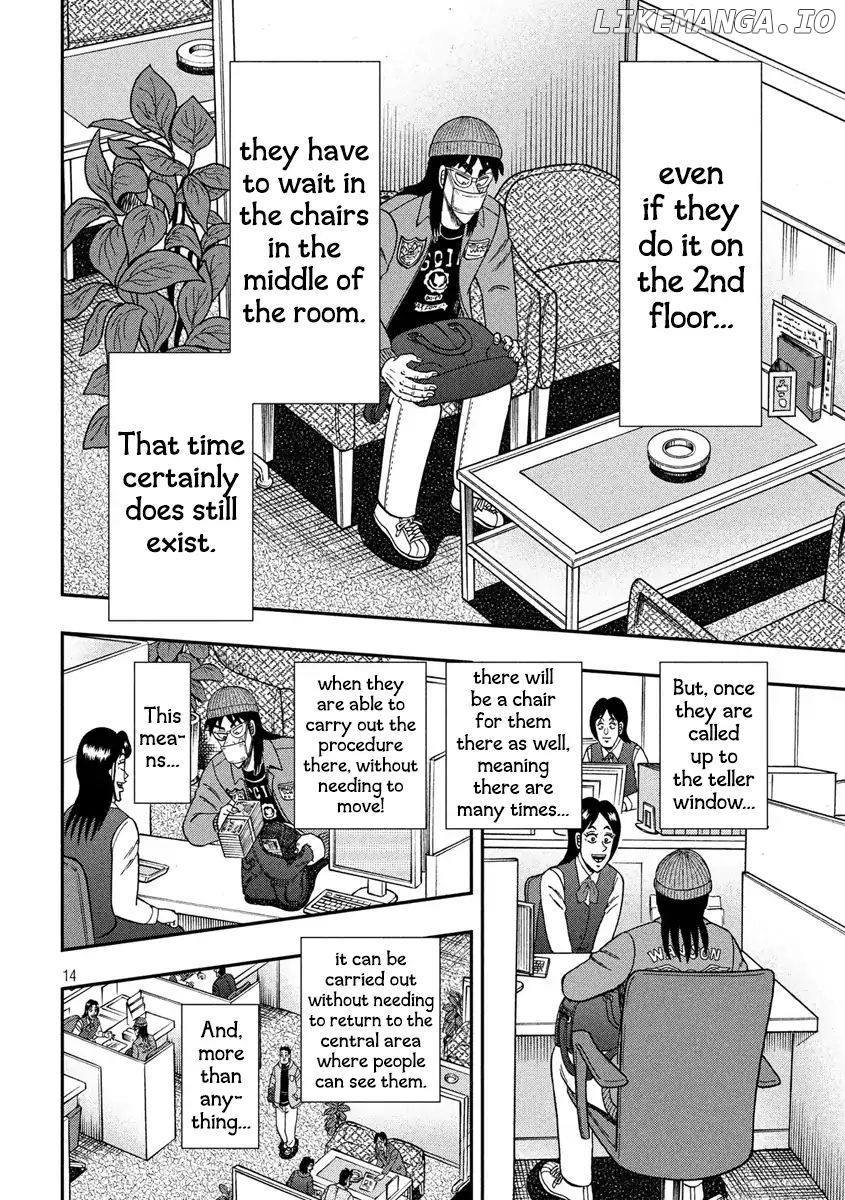 Kaiji series - 6th Part: Tobaku Datenroku Kaiji: 24oku Dasshutsu Hen chapter 75 - page 14