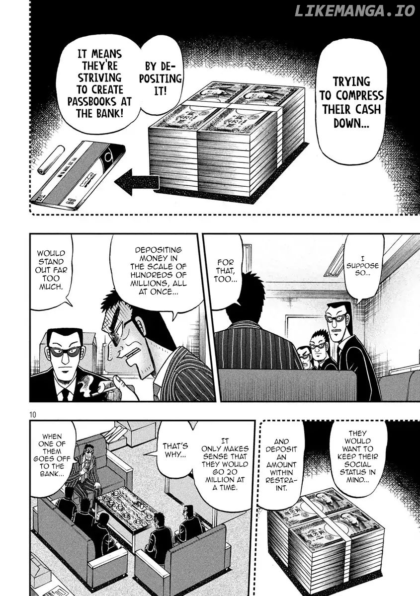 Kaiji series - 6th Part: Tobaku Datenroku Kaiji: 24oku Dasshutsu Hen chapter 74 - page 9