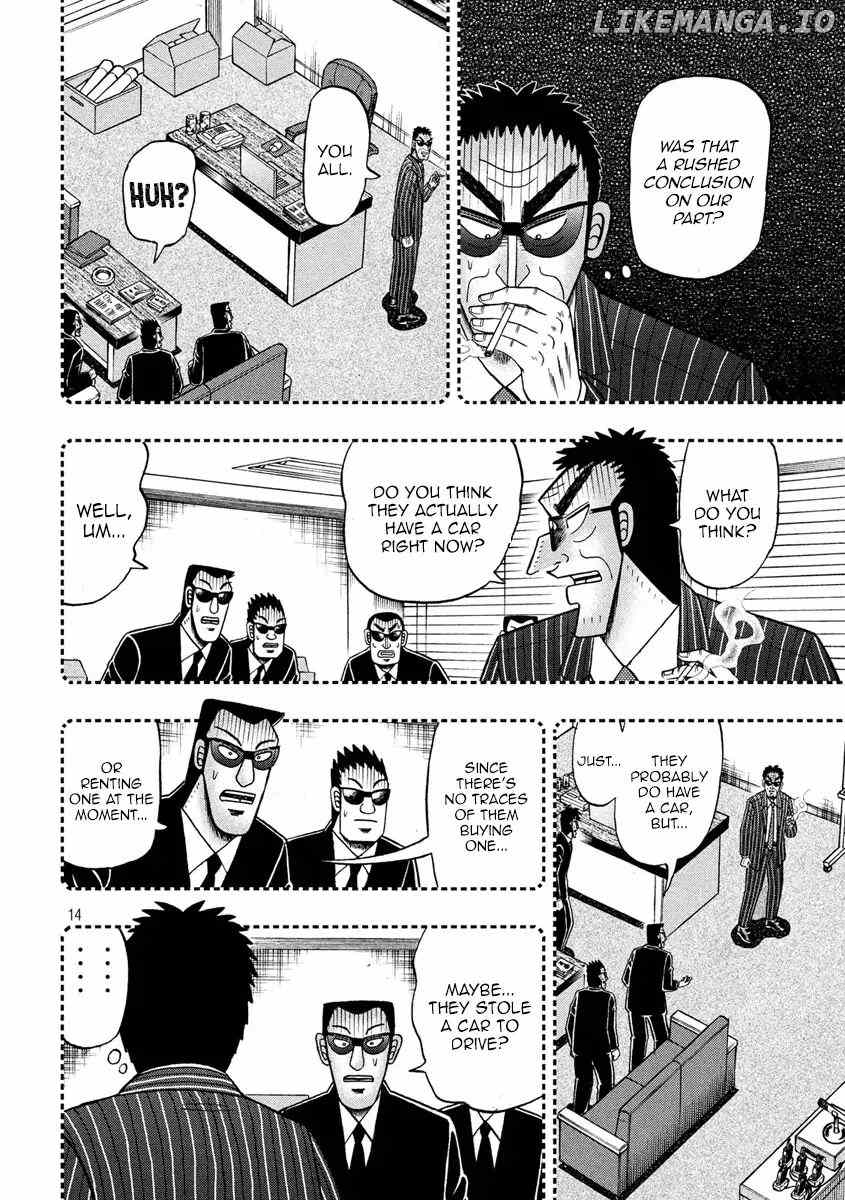 Kaiji series - 6th Part: Tobaku Datenroku Kaiji: 24oku Dasshutsu Hen chapter 72 - page 14