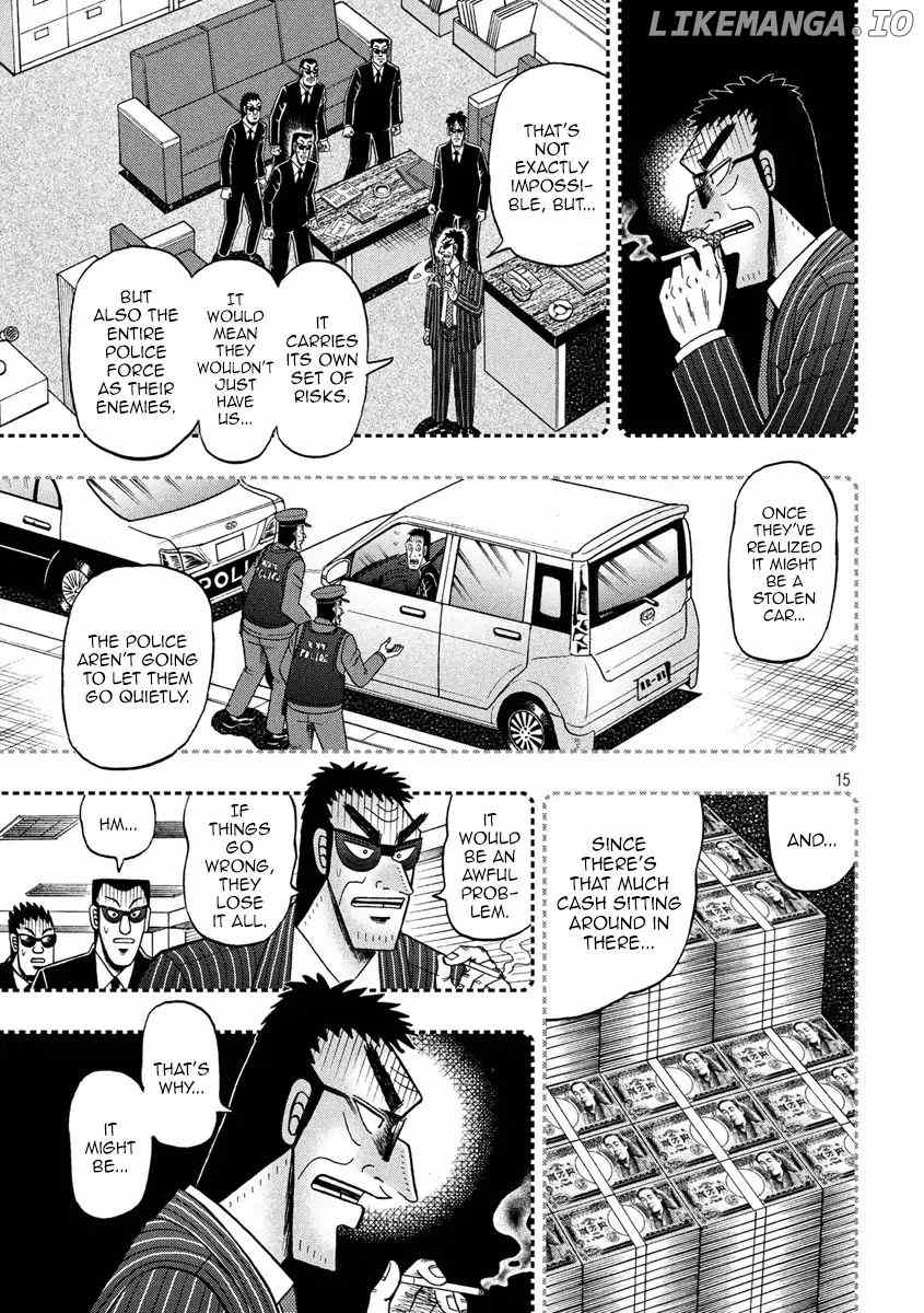 Kaiji series - 6th Part: Tobaku Datenroku Kaiji: 24oku Dasshutsu Hen chapter 72 - page 15