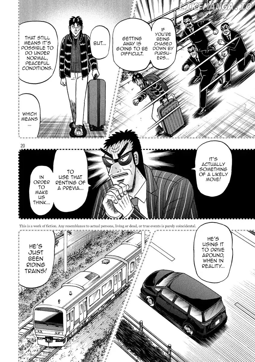 Kaiji series - 6th Part: Tobaku Datenroku Kaiji: 24oku Dasshutsu Hen chapter 72 - page 20