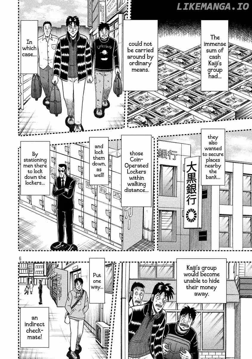 Kaiji series - 6th Part: Tobaku Datenroku Kaiji: 24oku Dasshutsu Hen chapter 72 - page 6