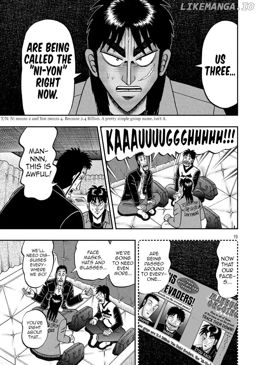 Kaiji series - 6th Part: Tobaku Datenroku Kaiji: 24oku Dasshutsu Hen chapter 71 - page 17