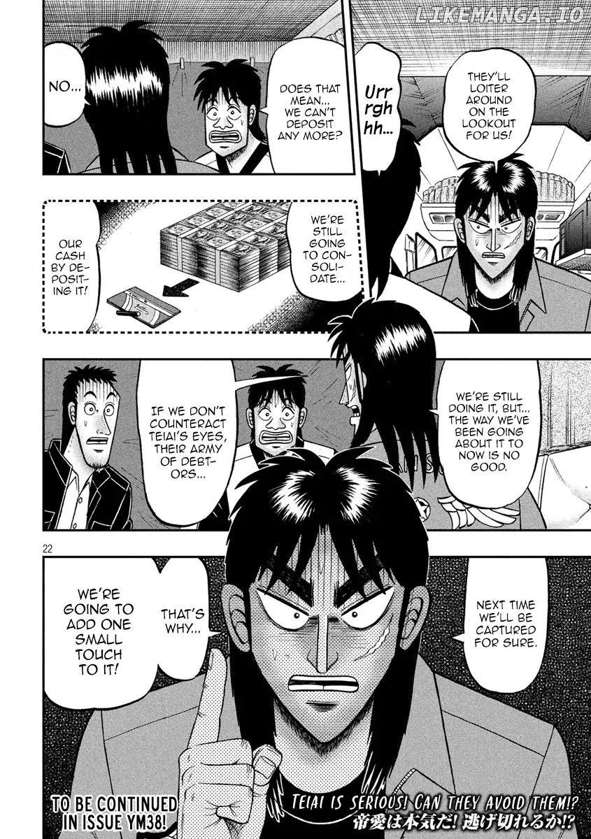 Kaiji series - 6th Part: Tobaku Datenroku Kaiji: 24oku Dasshutsu Hen chapter 71 - page 20