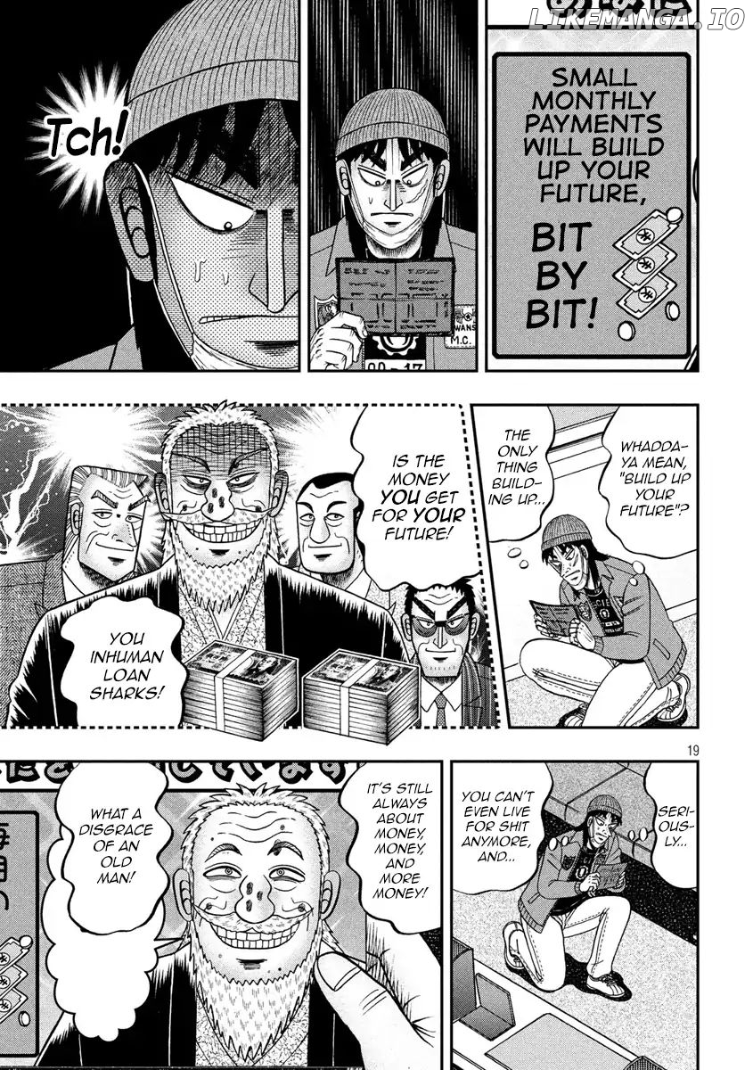 Kaiji series - 6th Part: Tobaku Datenroku Kaiji: 24oku Dasshutsu Hen chapter 69 - page 19