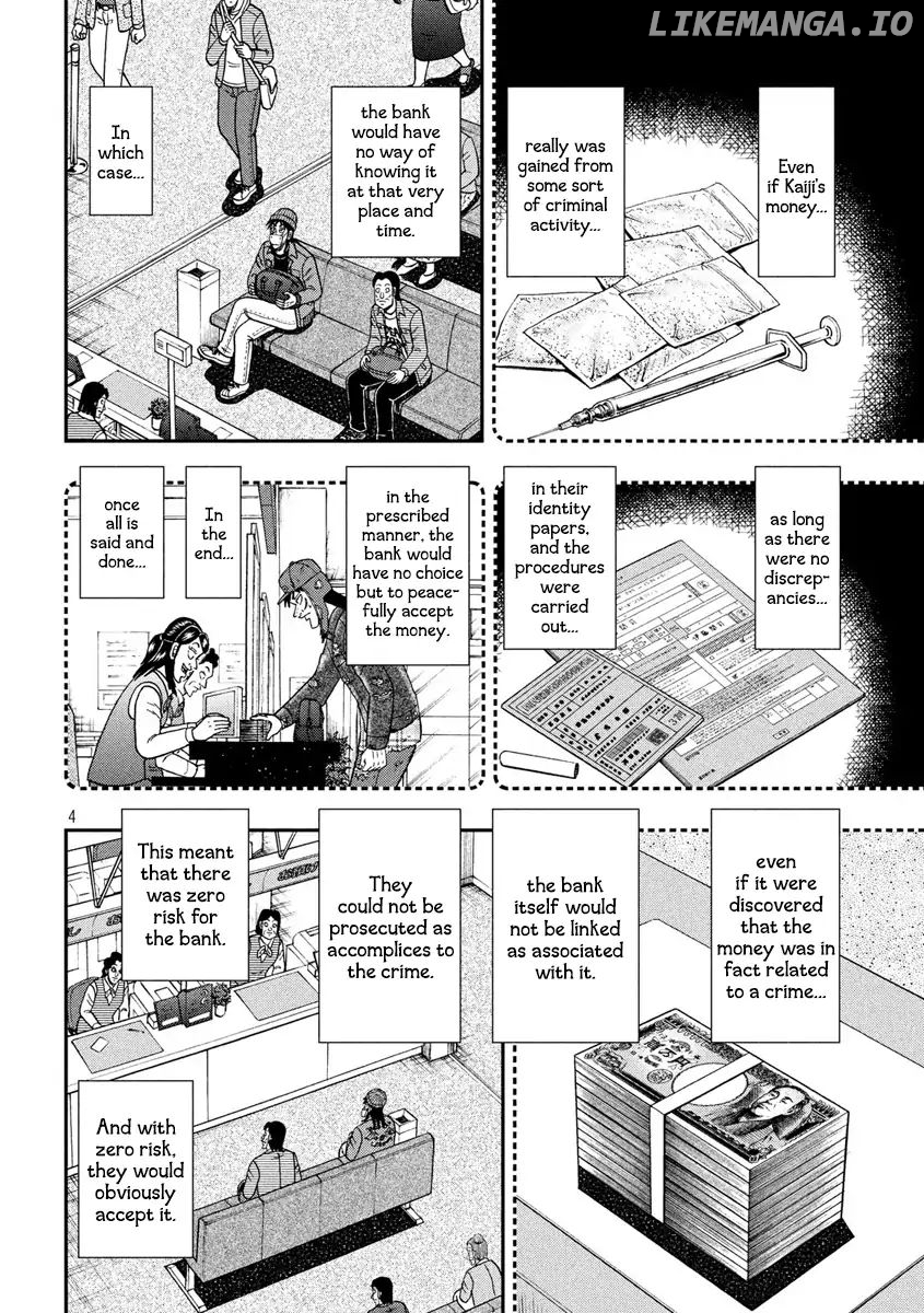 Kaiji series - 6th Part: Tobaku Datenroku Kaiji: 24oku Dasshutsu Hen chapter 69 - page 4