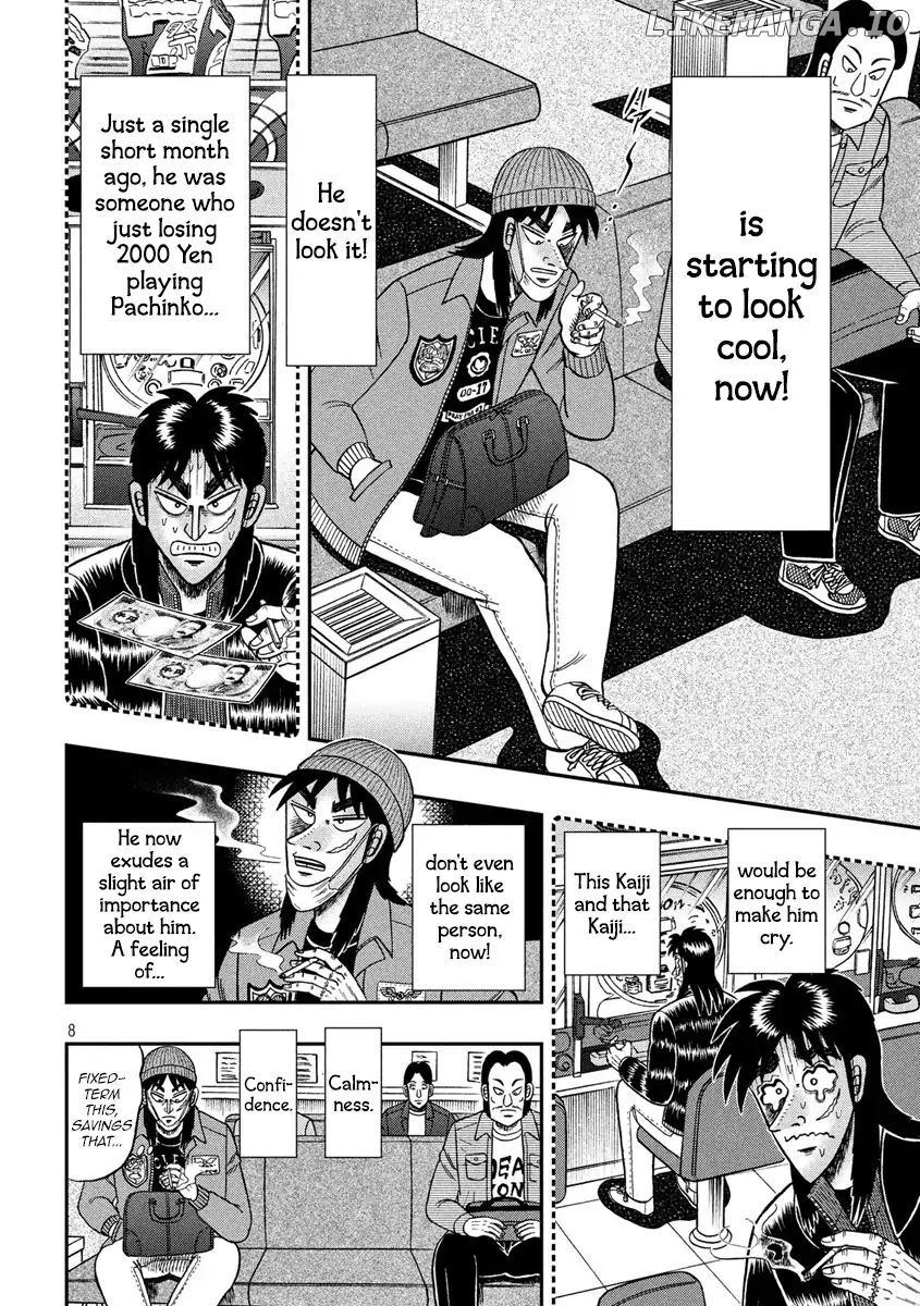 Kaiji series - 6th Part: Tobaku Datenroku Kaiji: 24oku Dasshutsu Hen chapter 69 - page 8