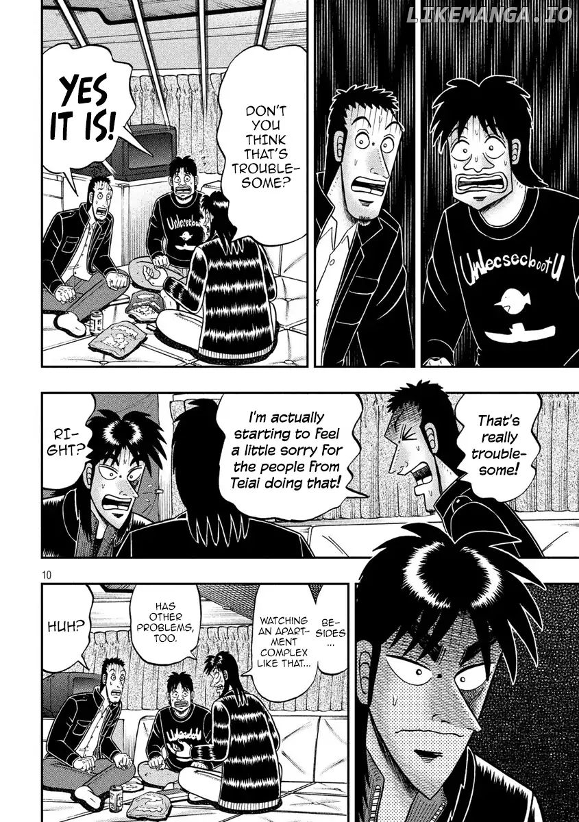 Kaiji series - 6th Part: Tobaku Datenroku Kaiji: 24oku Dasshutsu Hen chapter 42 - page 10