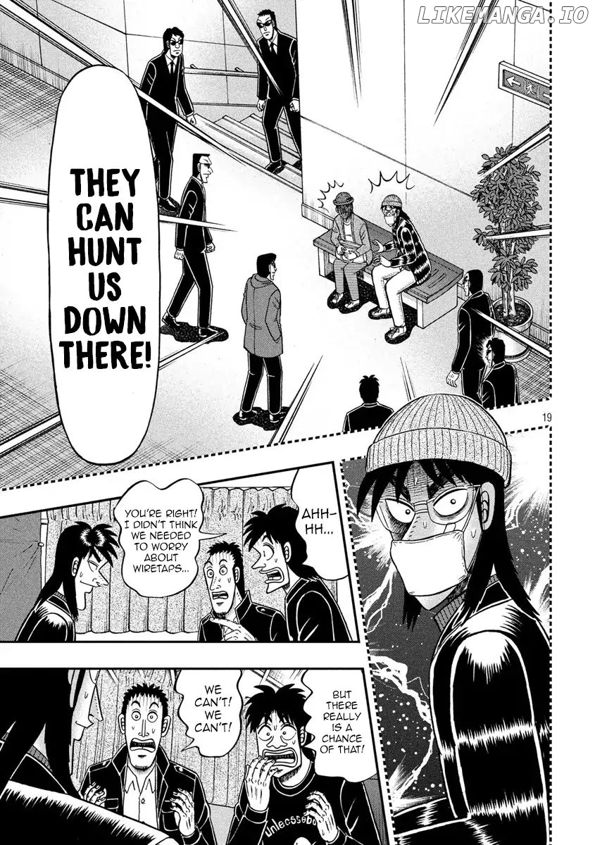 Kaiji series - 6th Part: Tobaku Datenroku Kaiji: 24oku Dasshutsu Hen chapter 42 - page 19