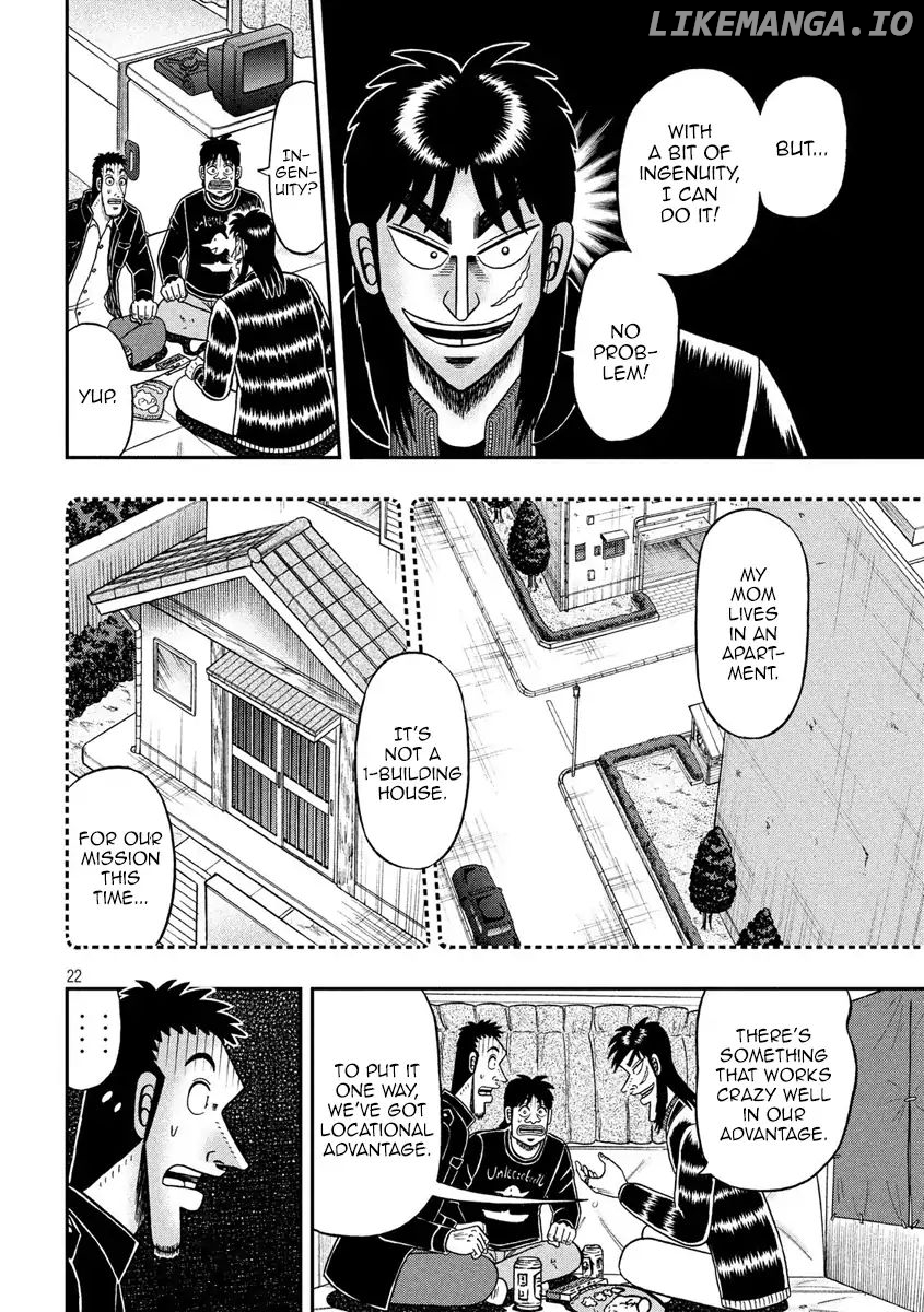 Kaiji series - 6th Part: Tobaku Datenroku Kaiji: 24oku Dasshutsu Hen chapter 42 - page 22