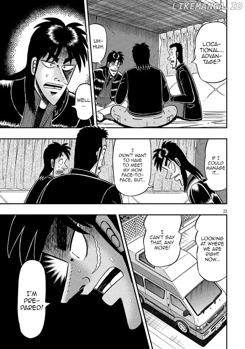 Kaiji series - 6th Part: Tobaku Datenroku Kaiji: 24oku Dasshutsu Hen chapter 42 - page 23