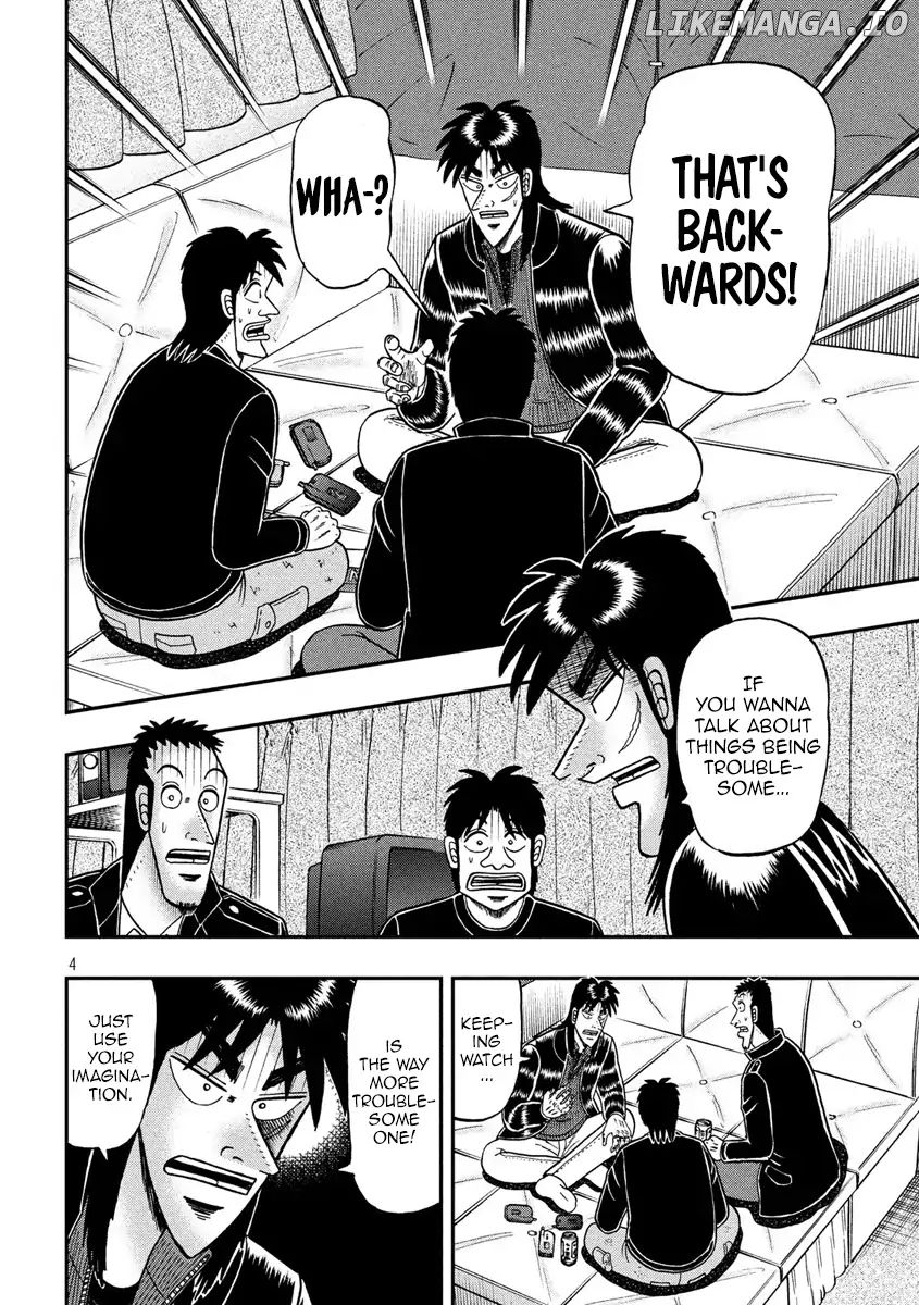 Kaiji series - 6th Part: Tobaku Datenroku Kaiji: 24oku Dasshutsu Hen chapter 42 - page 4