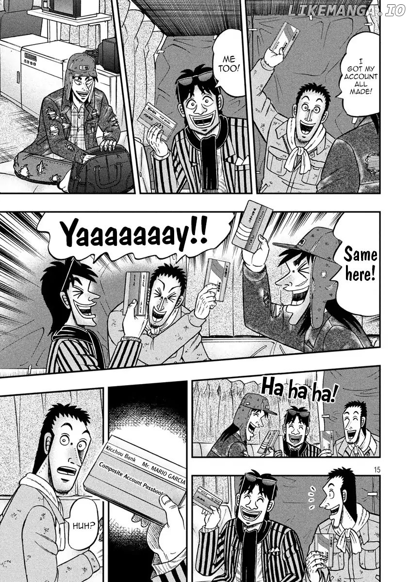 Kaiji series - 6th Part: Tobaku Datenroku Kaiji: 24oku Dasshutsu Hen chapter 68 - page 15