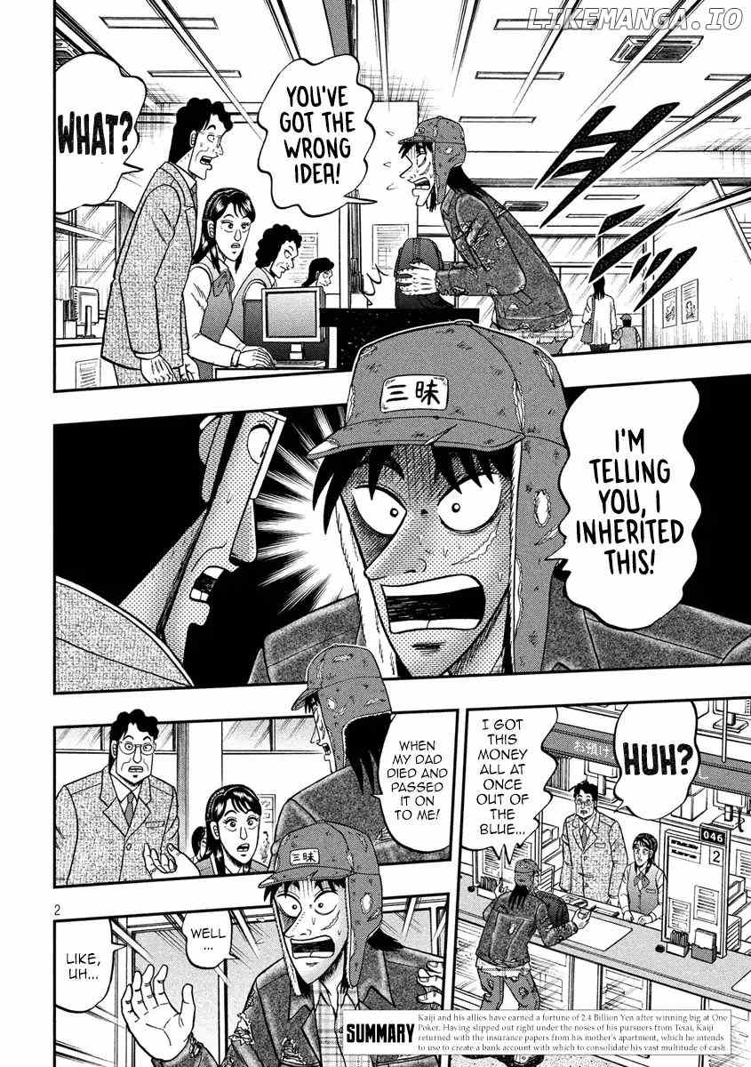 Kaiji series - 6th Part: Tobaku Datenroku Kaiji: 24oku Dasshutsu Hen chapter 68 - page 2