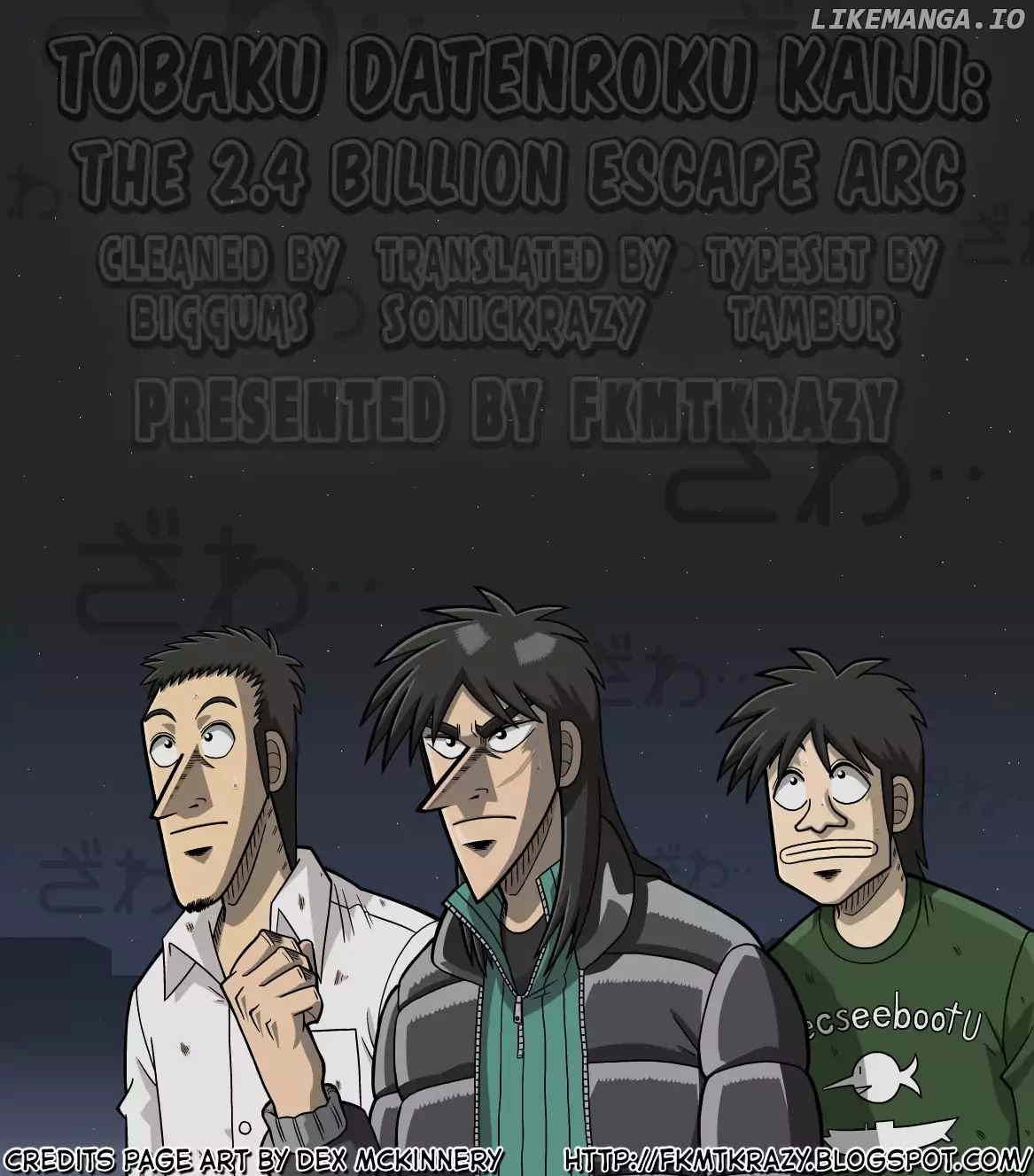 Kaiji series - 6th Part: Tobaku Datenroku Kaiji: 24oku Dasshutsu Hen chapter 68 - page 23