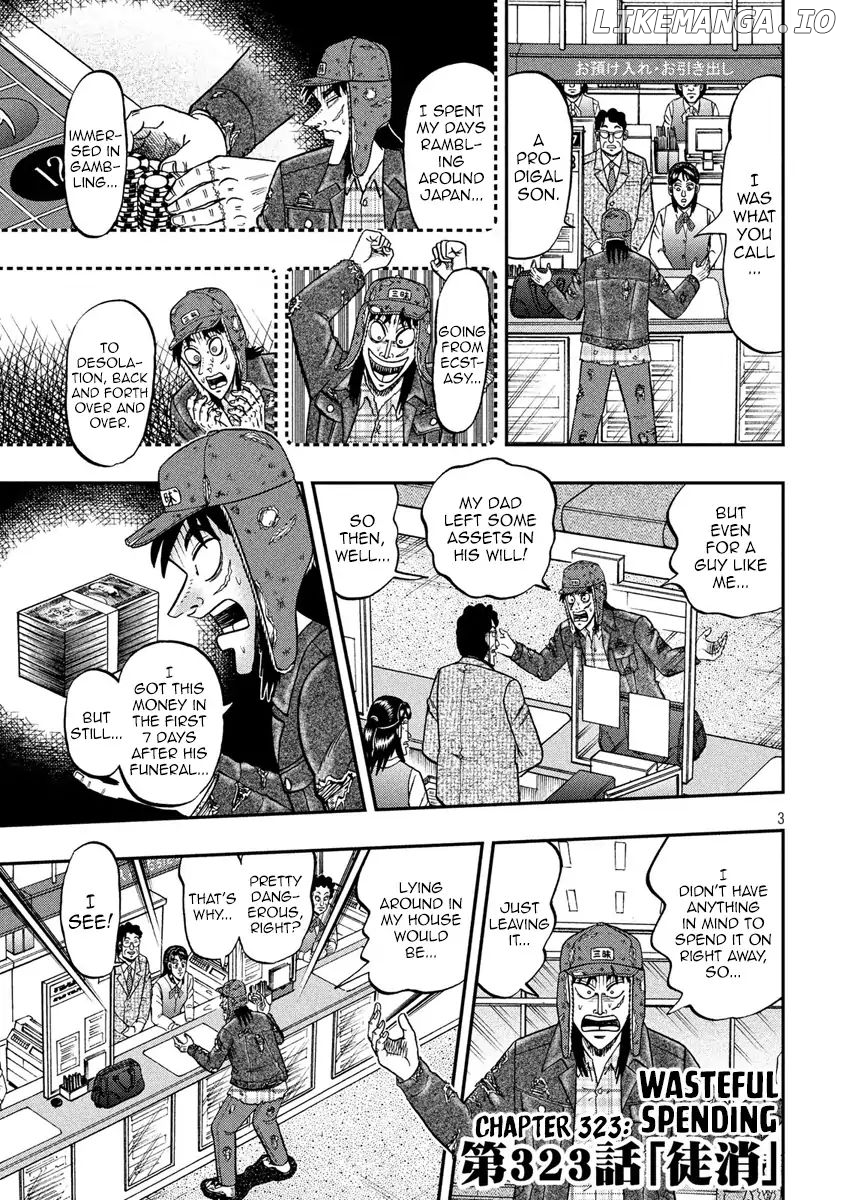 Kaiji series - 6th Part: Tobaku Datenroku Kaiji: 24oku Dasshutsu Hen chapter 68 - page 3