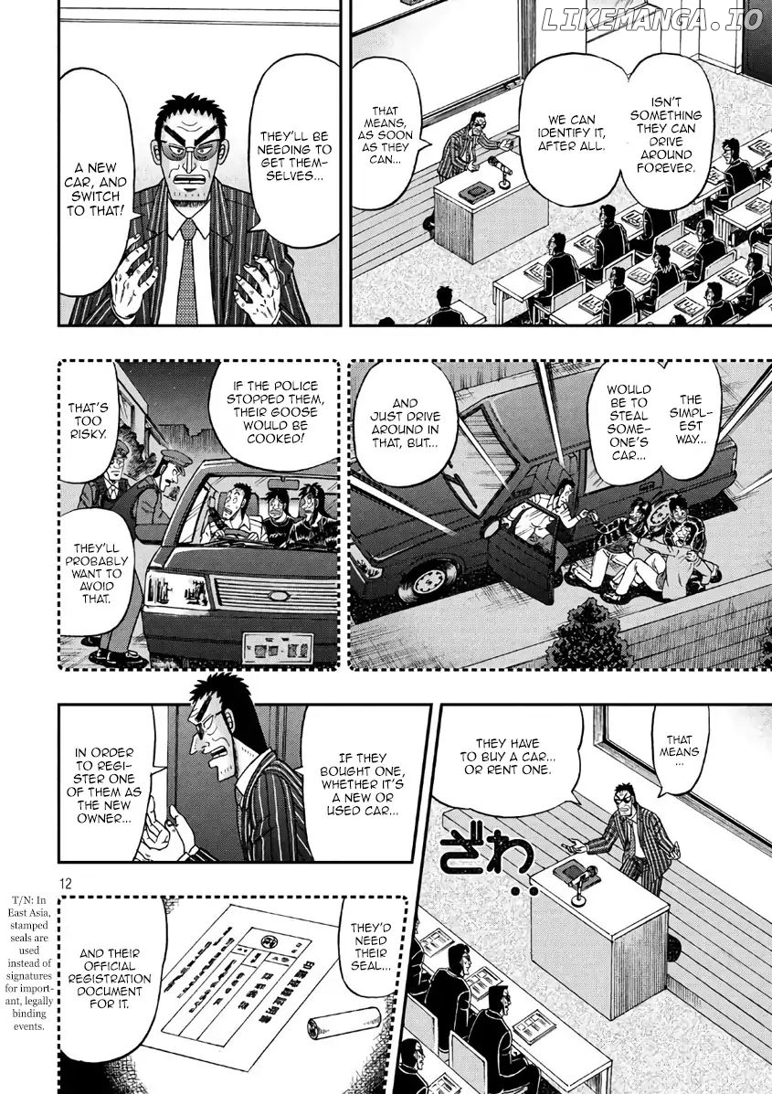 Kaiji series - 6th Part: Tobaku Datenroku Kaiji: 24oku Dasshutsu Hen chapter 34 - page 12