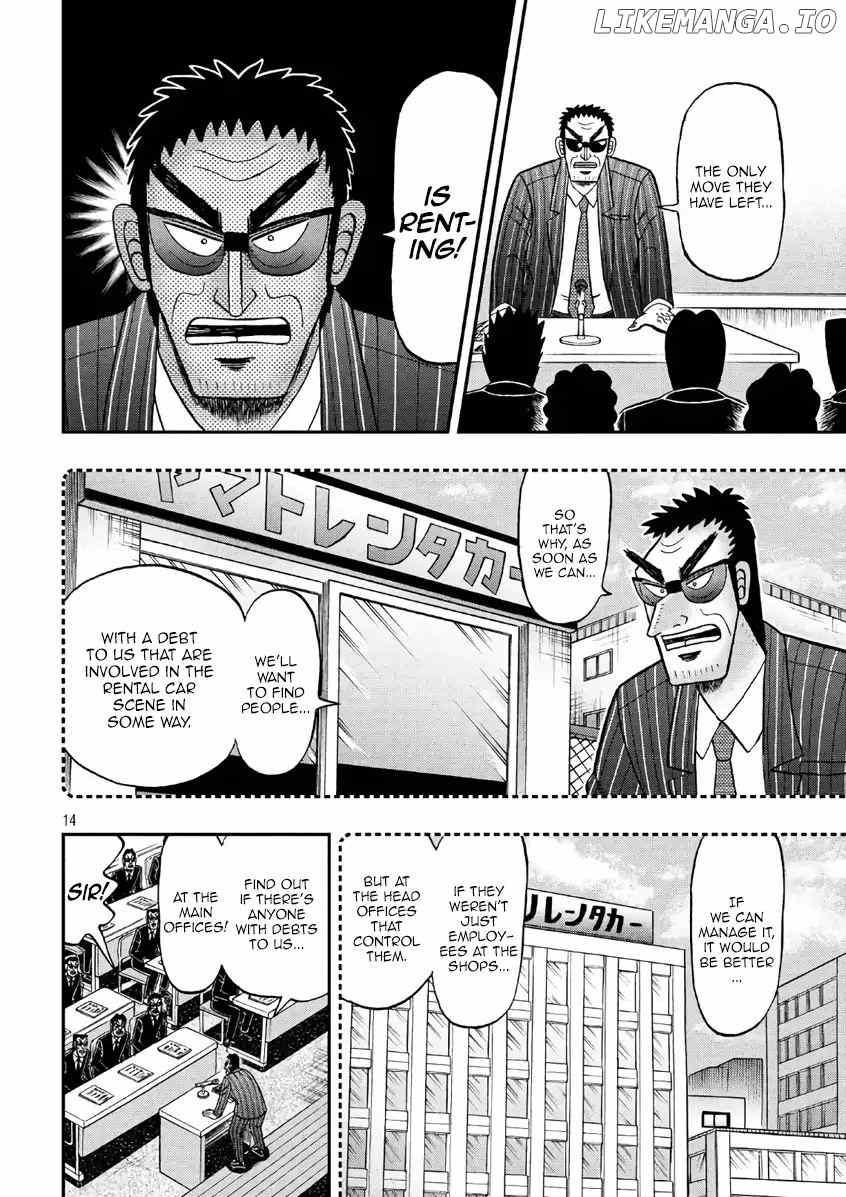 Kaiji series - 6th Part: Tobaku Datenroku Kaiji: 24oku Dasshutsu Hen chapter 34 - page 14