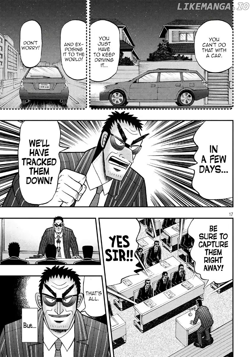 Kaiji series - 6th Part: Tobaku Datenroku Kaiji: 24oku Dasshutsu Hen chapter 34 - page 17