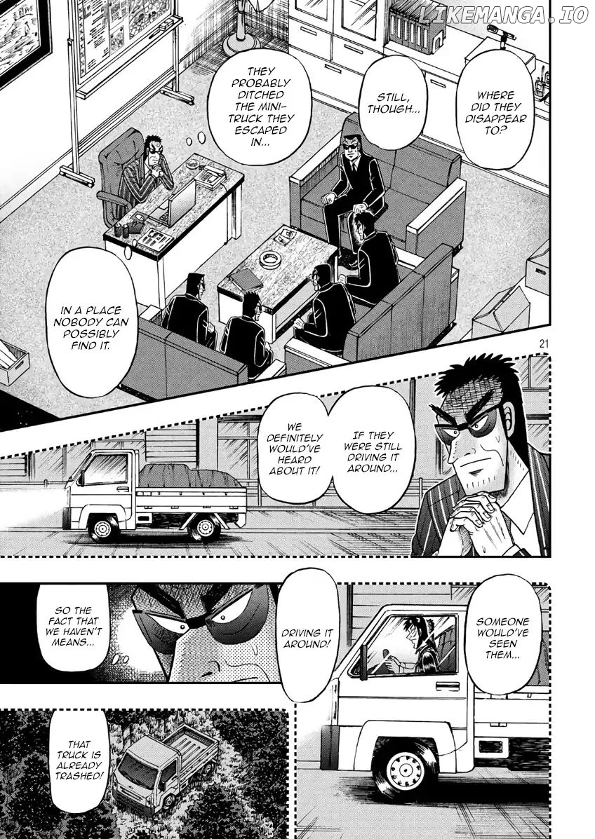 Kaiji series - 6th Part: Tobaku Datenroku Kaiji: 24oku Dasshutsu Hen chapter 34 - page 21