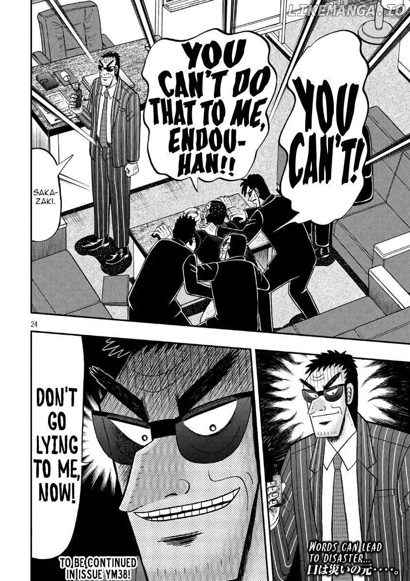 Kaiji series - 6th Part: Tobaku Datenroku Kaiji: 24oku Dasshutsu Hen chapter 35 - page 24