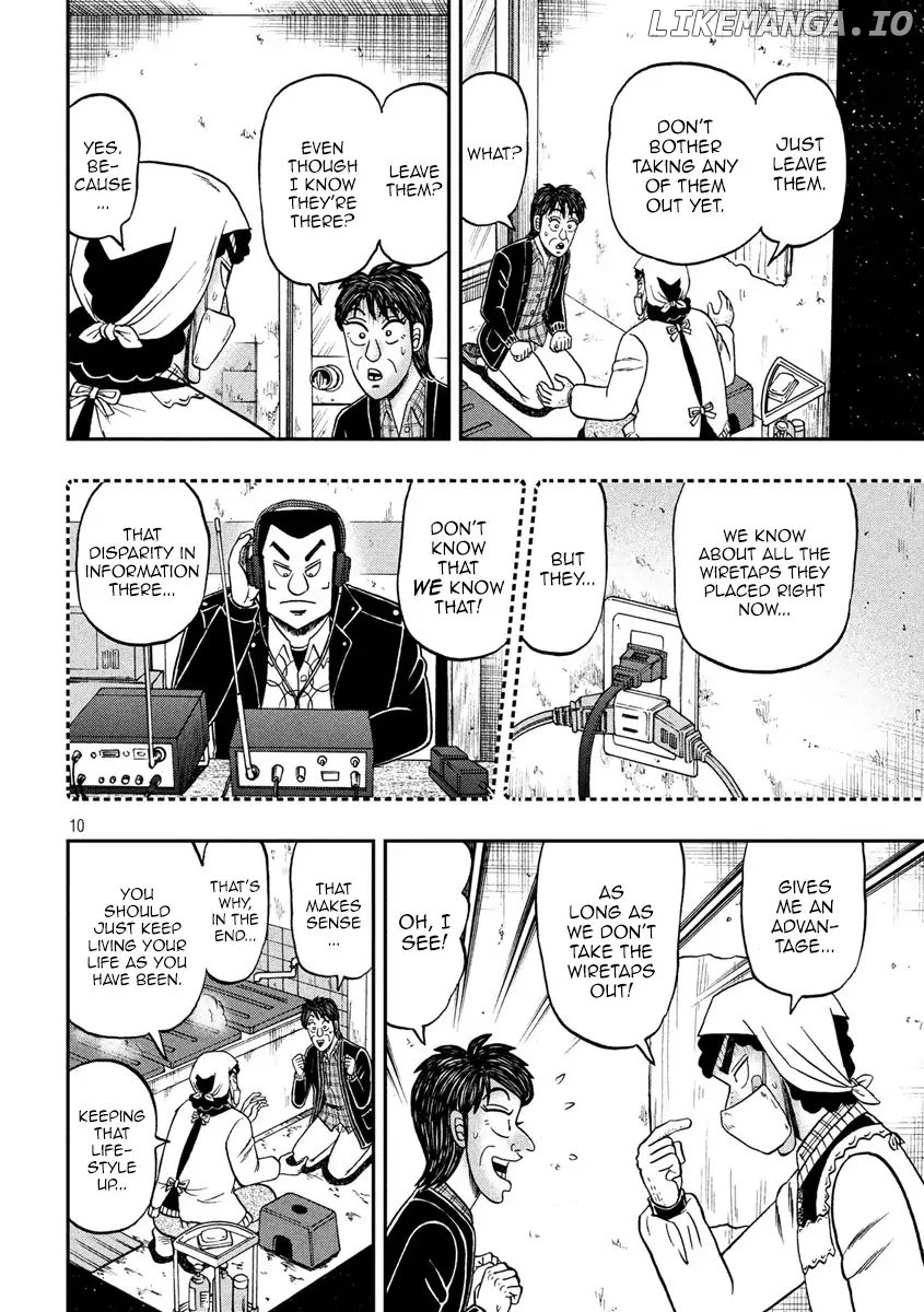 Kaiji series - 6th Part: Tobaku Datenroku Kaiji: 24oku Dasshutsu Hen chapter 50 - page 10