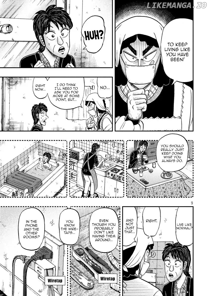 Kaiji series - 6th Part: Tobaku Datenroku Kaiji: 24oku Dasshutsu Hen chapter 50 - page 9