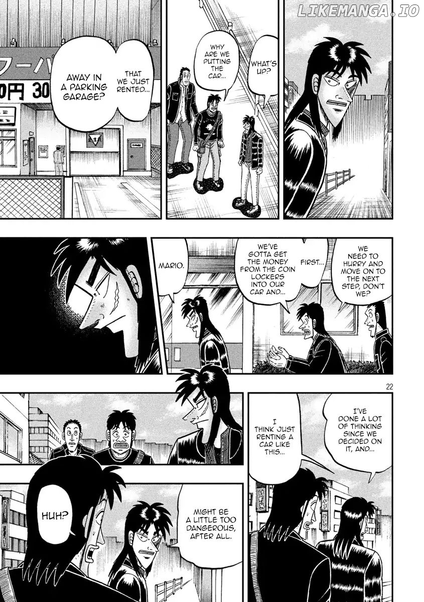 Kaiji series - 6th Part: Tobaku Datenroku Kaiji: 24oku Dasshutsu Hen chapter 36 - page 20