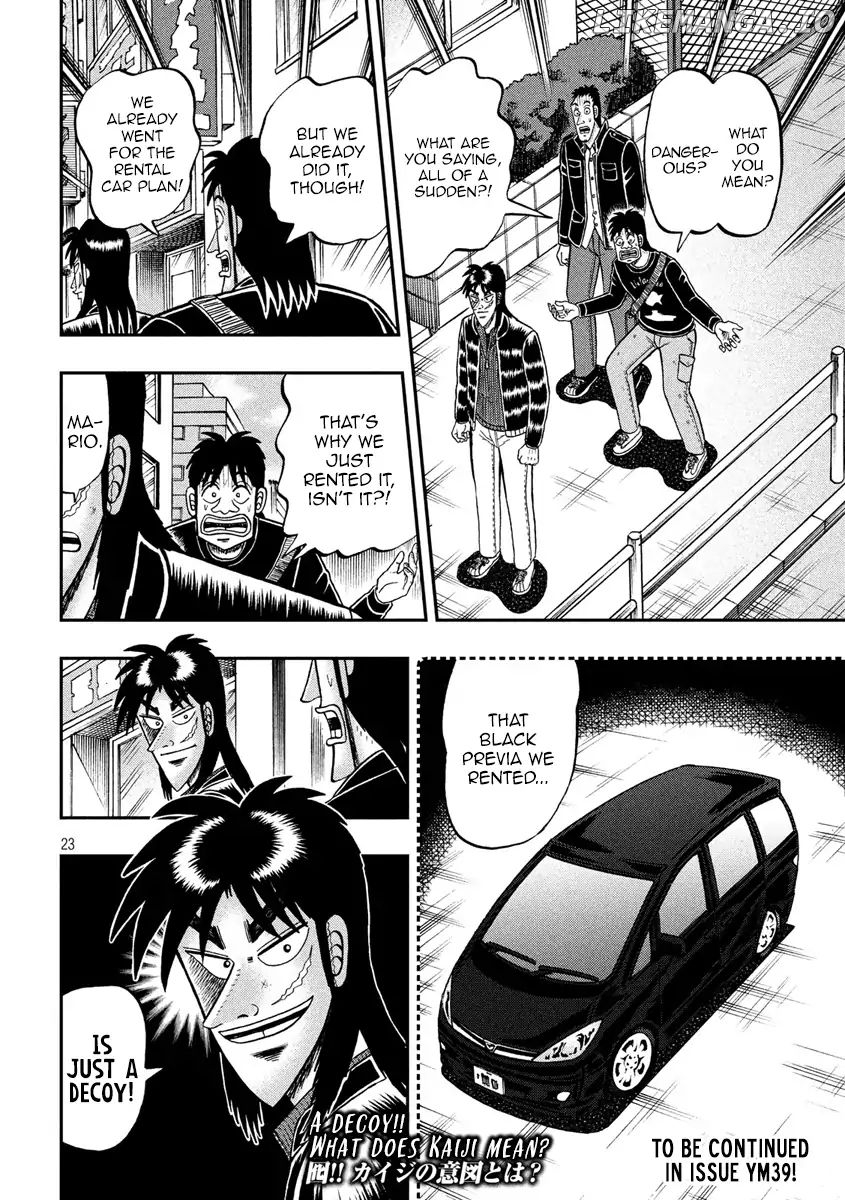 Kaiji series - 6th Part: Tobaku Datenroku Kaiji: 24oku Dasshutsu Hen chapter 36 - page 21