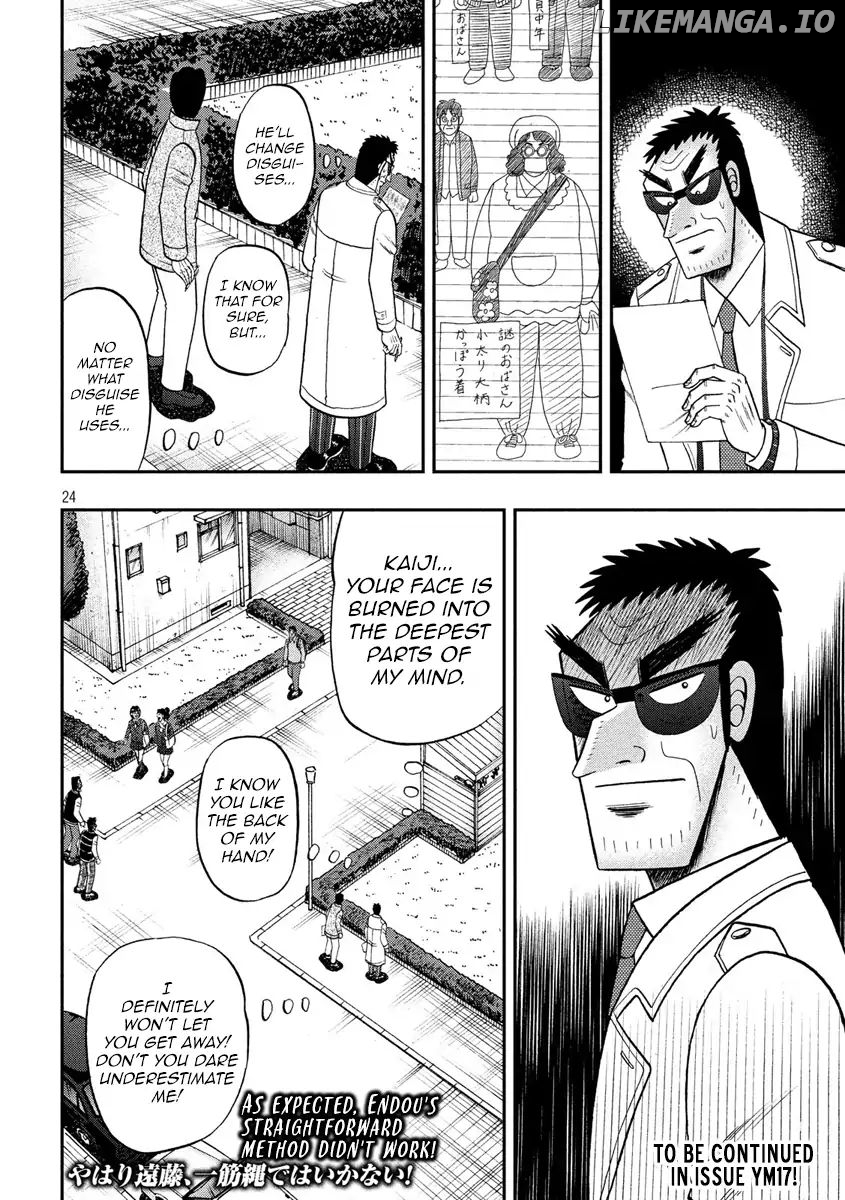 Kaiji series - 6th Part: Tobaku Datenroku Kaiji: 24oku Dasshutsu Hen chapter 57 - page 22