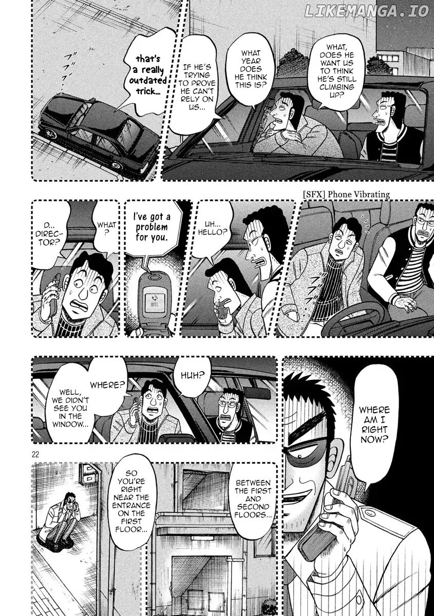 Kaiji series - 6th Part: Tobaku Datenroku Kaiji: 24oku Dasshutsu Hen chapter 52 - page 21