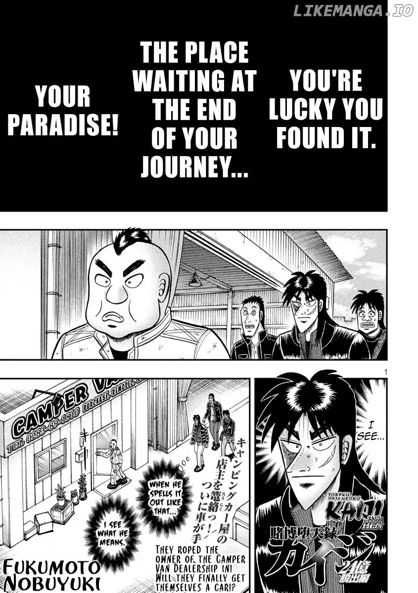 Kaiji series - 6th Part: Tobaku Datenroku Kaiji: 24oku Dasshutsu Hen chapter 39 - page 1