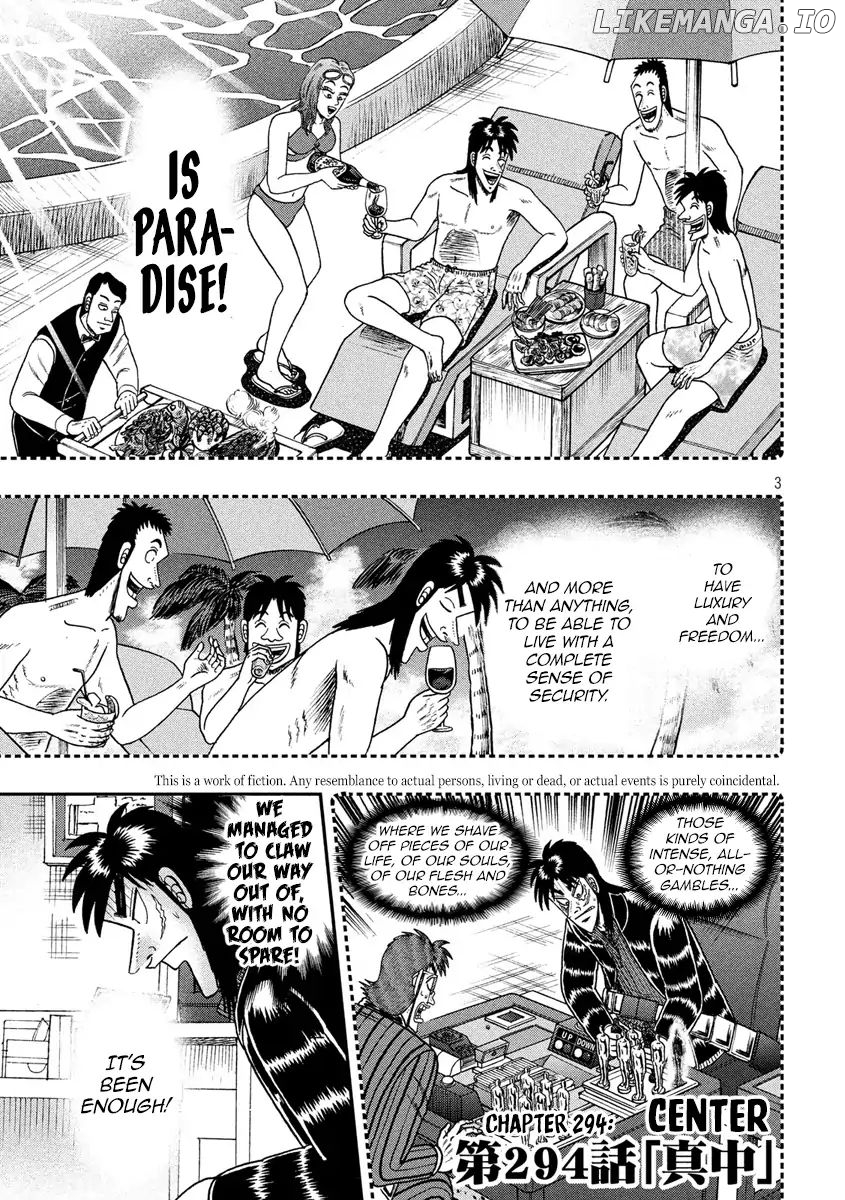 Kaiji series - 6th Part: Tobaku Datenroku Kaiji: 24oku Dasshutsu Hen chapter 39 - page 3