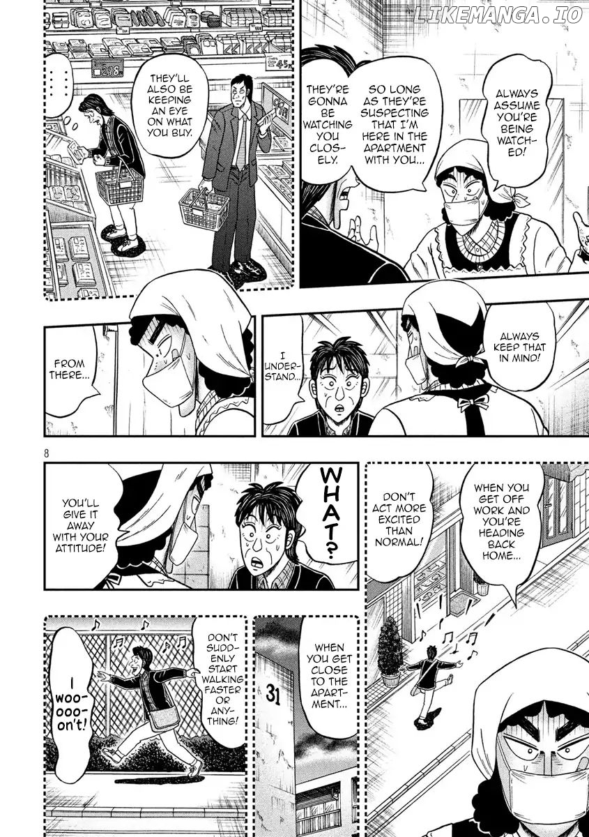 Kaiji series - 6th Part: Tobaku Datenroku Kaiji: 24oku Dasshutsu Hen chapter 54 - page 8