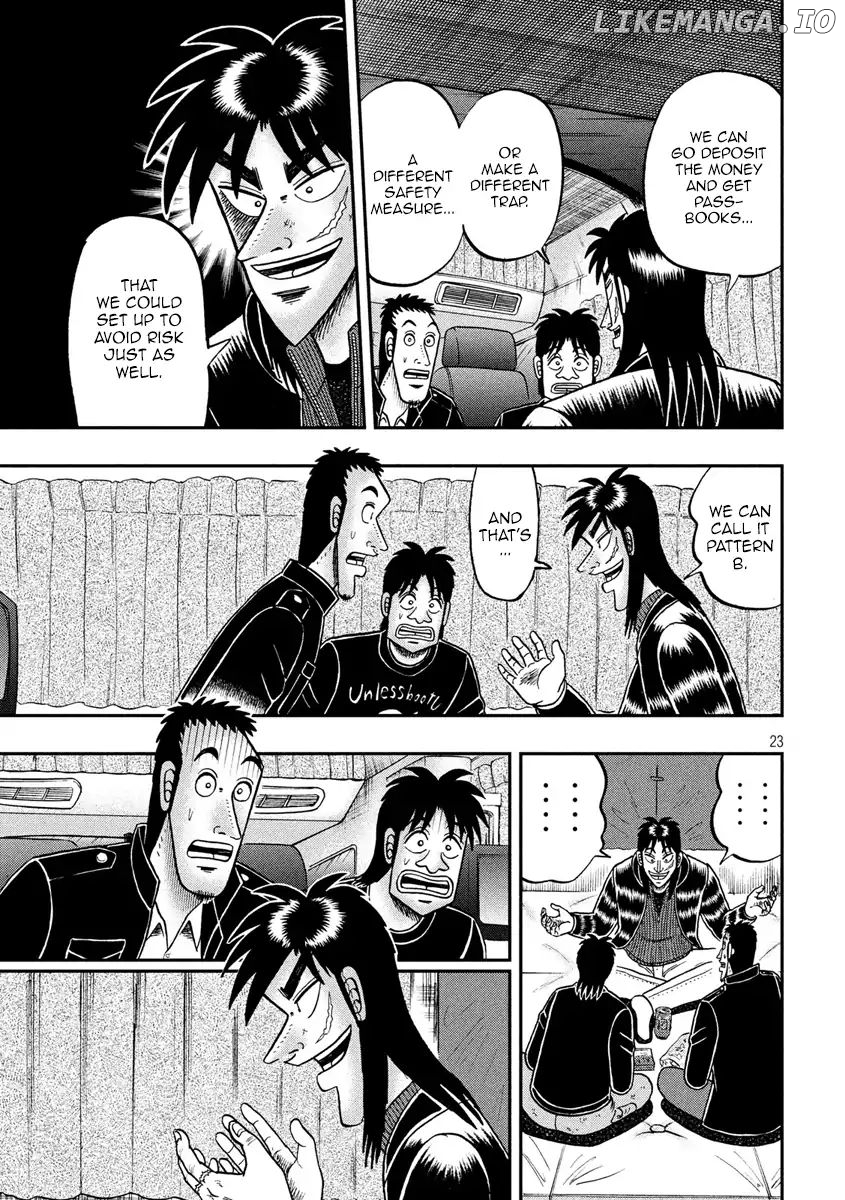 Kaiji series - 6th Part: Tobaku Datenroku Kaiji: 24oku Dasshutsu Hen chapter 40 - page 23