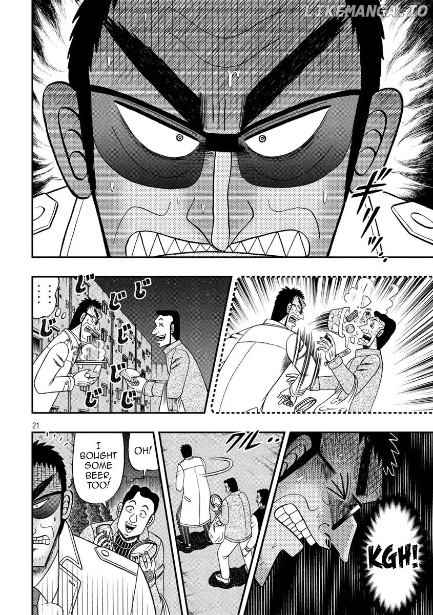 Kaiji series - 6th Part: Tobaku Datenroku Kaiji: 24oku Dasshutsu Hen chapter 56 - page 21